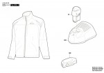Bosch 1 600 A00 23T Heat+Jacket 10,8V Professional Winter jacket Spare Parts